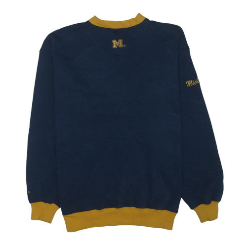 Lee Sport Men’s Blue Michigan Wolverines XL V-Neck Sweatshirt