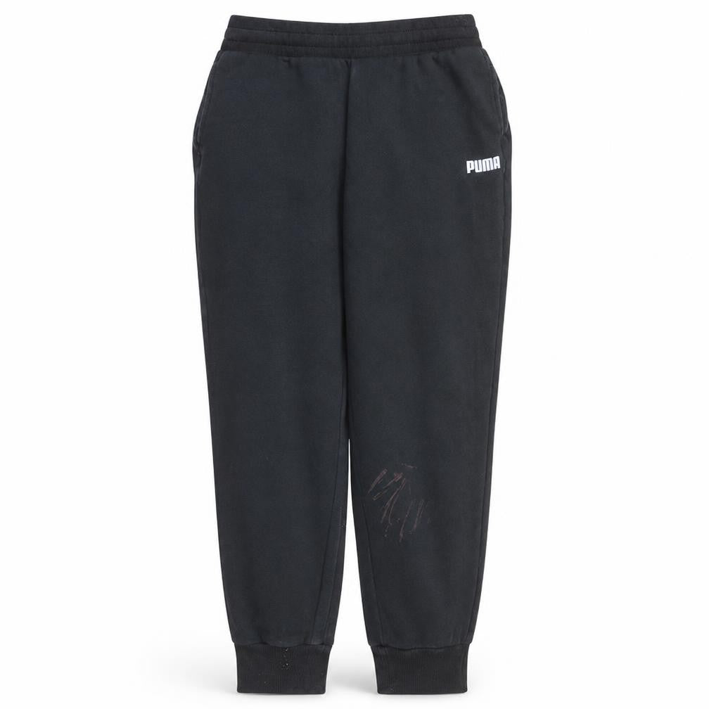 Puma Men's Black Regular Fit Jogger Sweatpants Size L