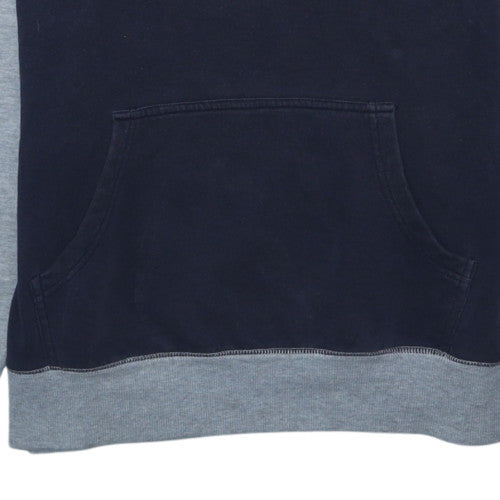 Champion Men's Grey & Navy XL Pullover Hoodie