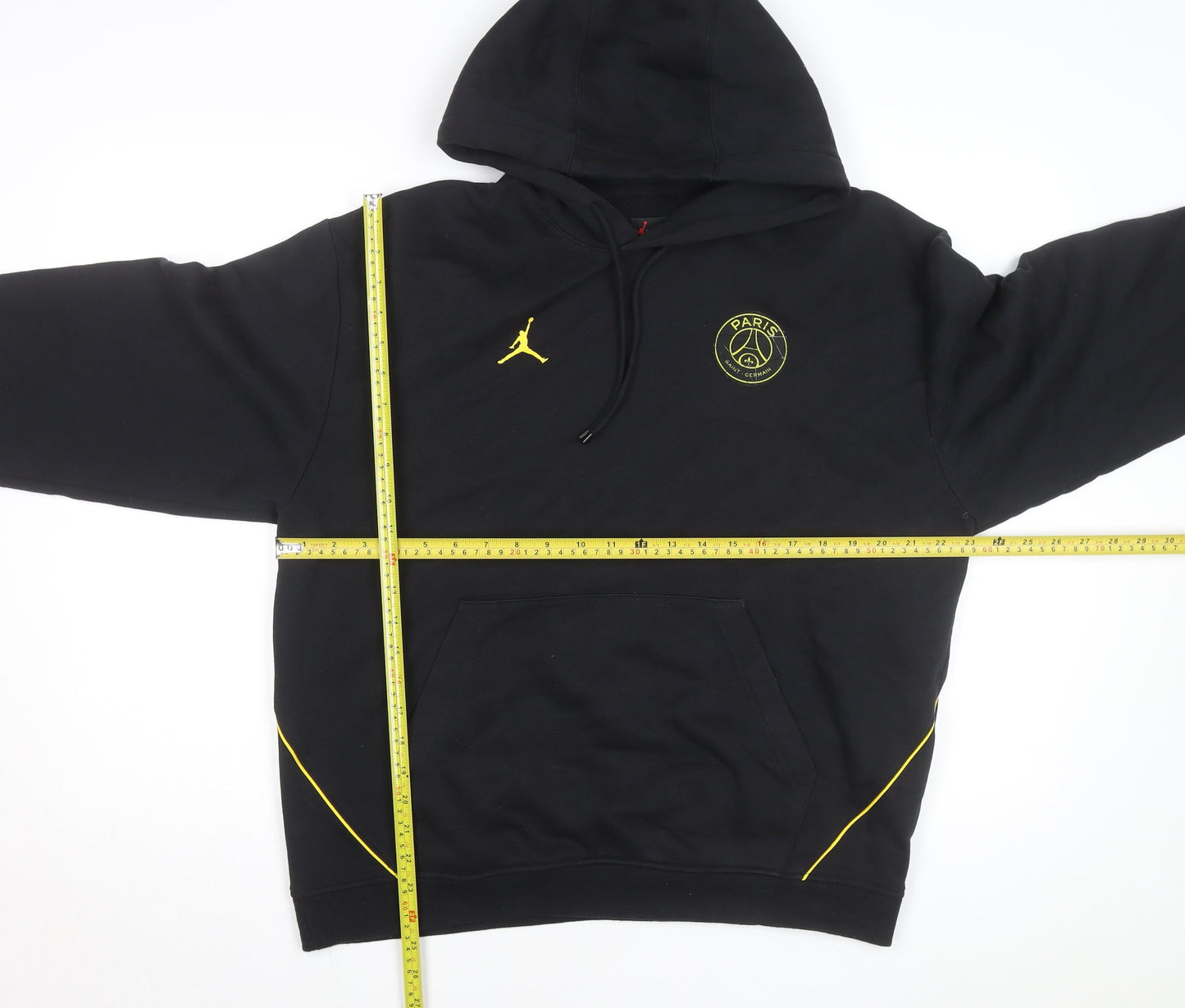 Jordan Paris Saint-Germain Black Men's Pullover Hoodie M