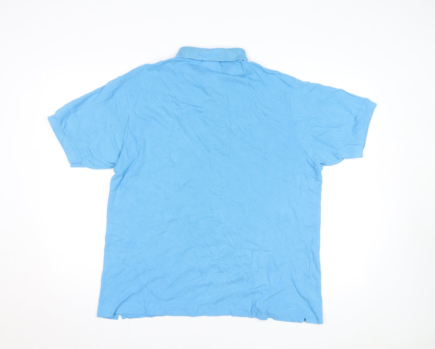 Lacoste Men's Blue Cotton Polo Shirt Size XL Classic Fit