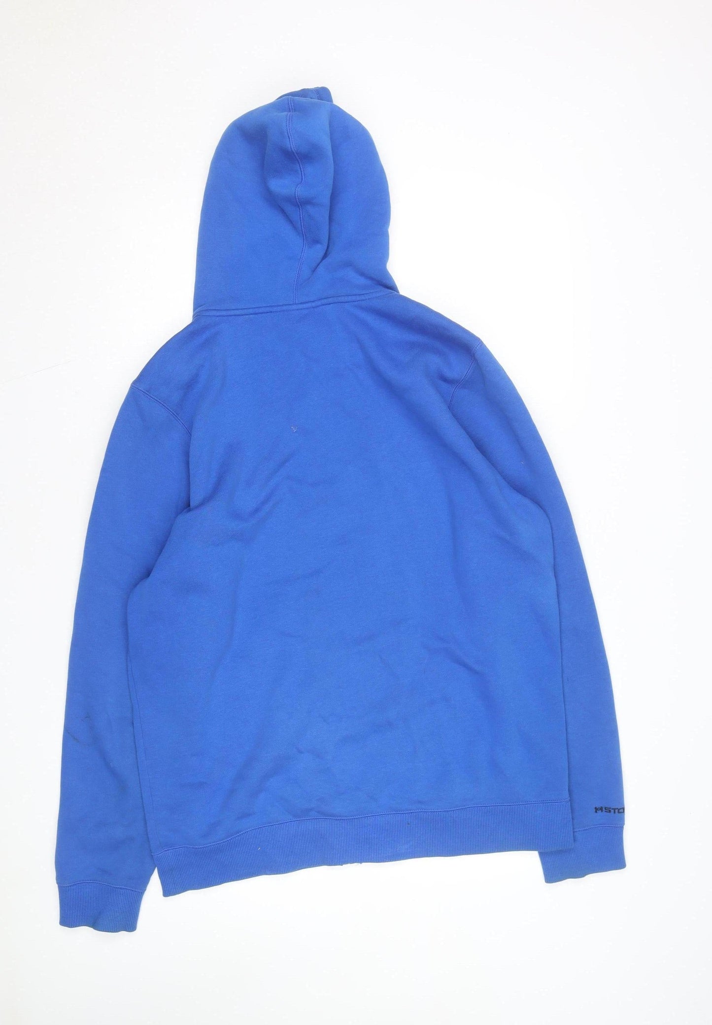 Under Armour Men's Blue Full Zip Hoodie Size L Relaxed Fit