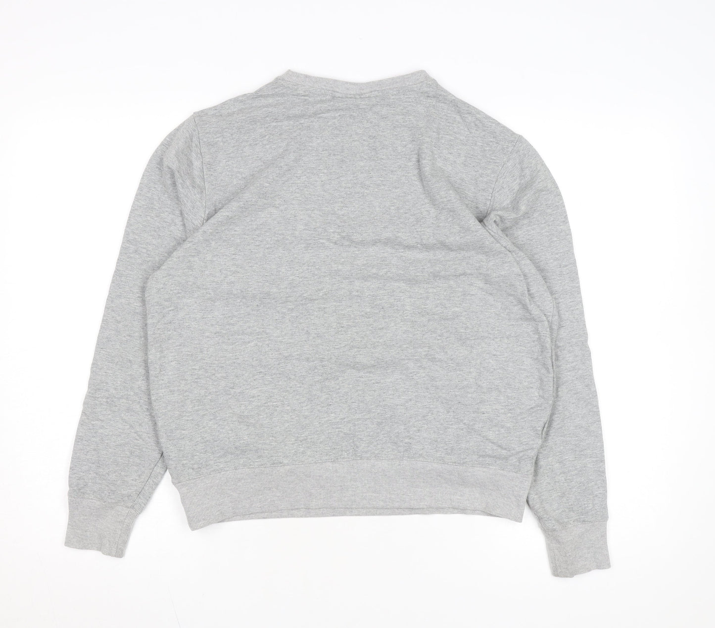 FILA Men's Grey Crew Neck Regular Fit Sweatshirt M