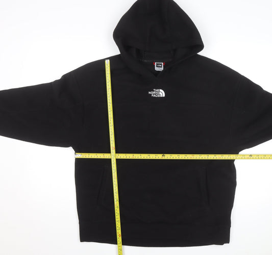 The North Face Women's Black Pullover Hoodie Fleece L Size
