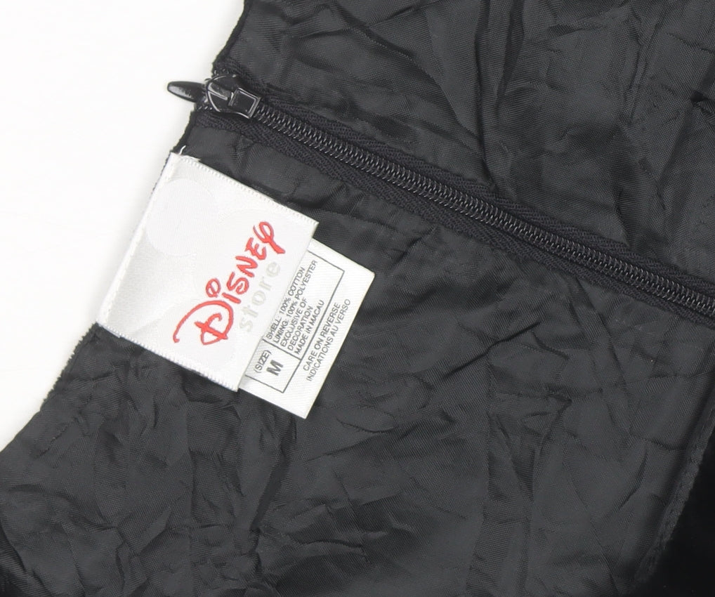 Additional view of Disney Store Women’s Black Velvet Sheath Dress M Mickey Minnie