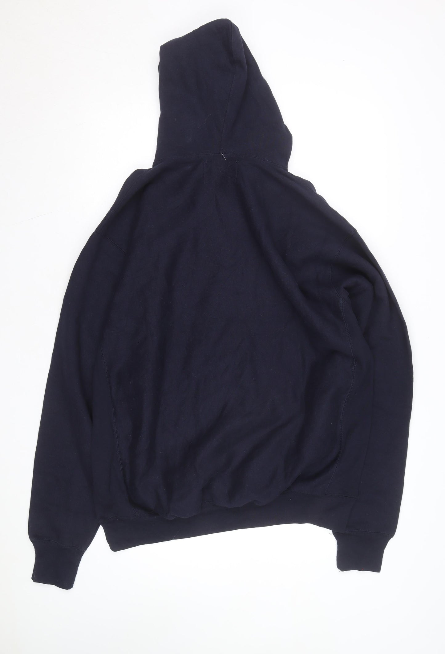 Steve and Barry's Men's Blue Illinois Pullover Hoodie L