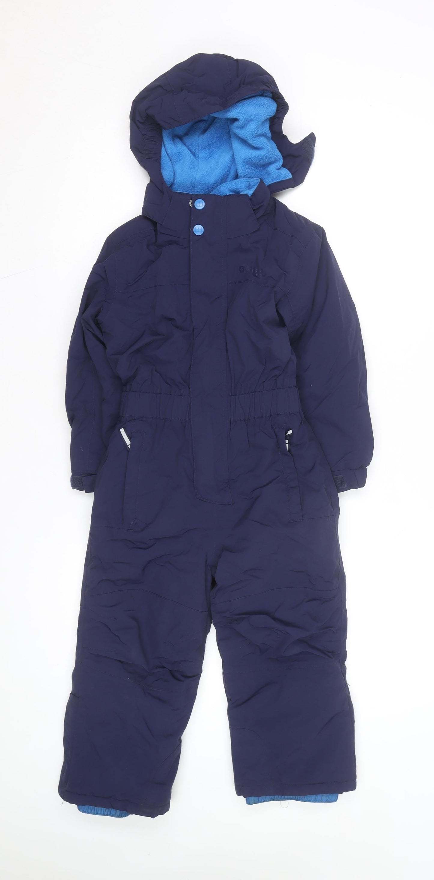 Mountain Warehouse Boys Blue Waterproof Breathable Winter Snowsuit 3-4 Years