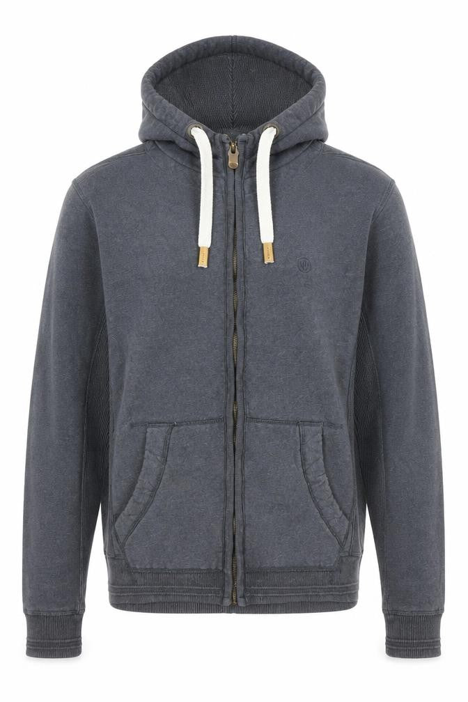 FatFace Mens Grey Small Full Zip Hoodie Jacket