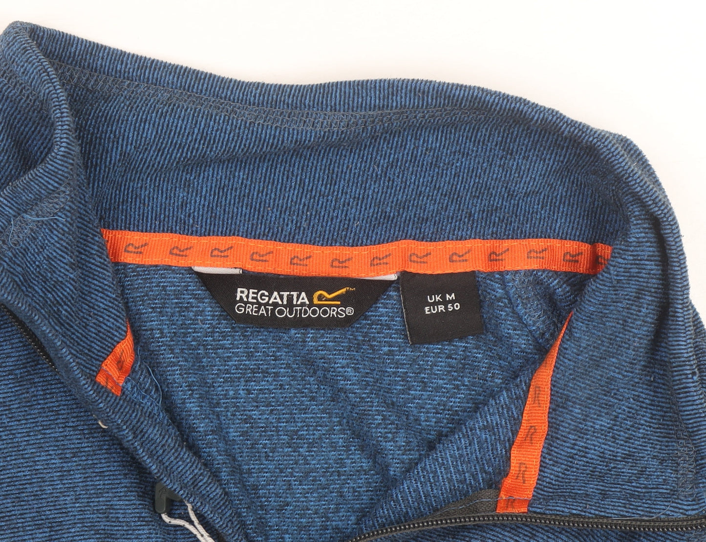 Regatta Men's Blue M 1/2 Zip Fleece Outdoor Activewear Jacket