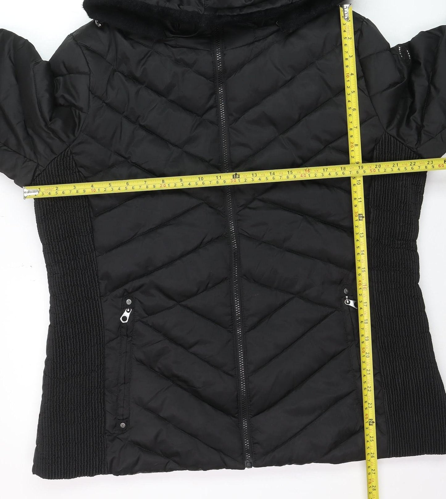 Nautica Women's Black Water Resistant Puffer Jacket Size 18