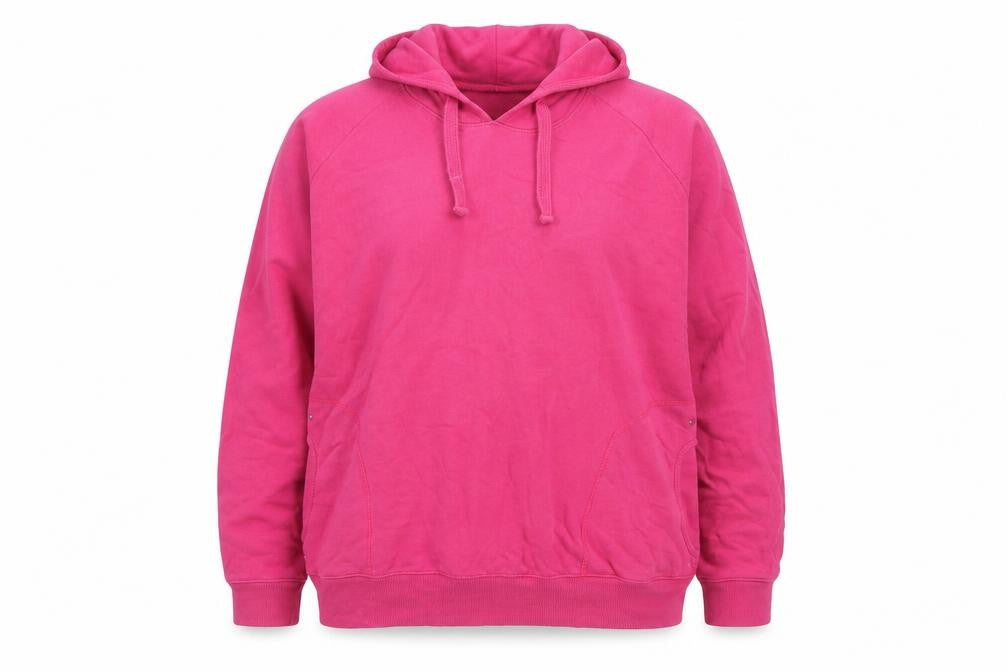 Store One Women Pink Cotton Pullover Hoodie Size 20