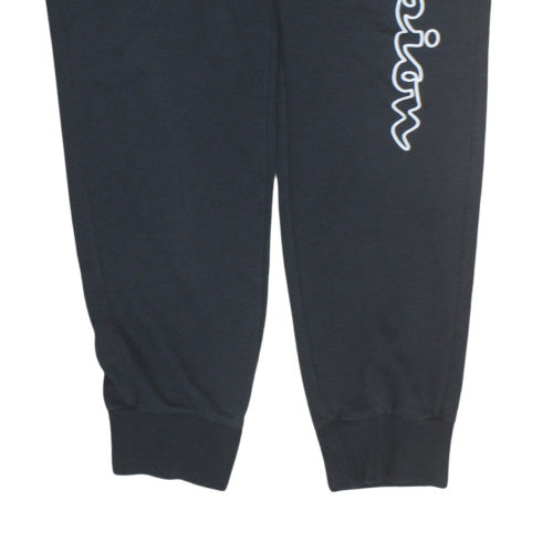 Champion Men Black Jogger Sweatpants Small Regular Fit Activewear