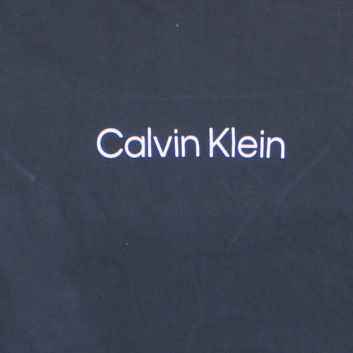 Calvin Klein Men's Black XL Crew Neck Cotton T-Shirt