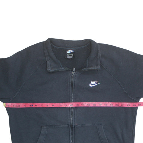 Nike Men's Black Full Zip Fleece Sweatshirt Size L
