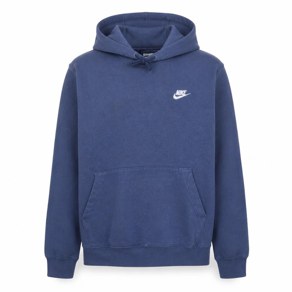 Nike Men's Blue Pullover Hoodie L Fleece Sportswear