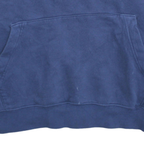 Nike Men's Blue Pullover Hoodie L Fleece Sportswear
