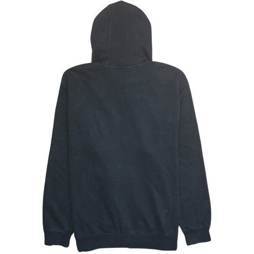 Nike Mens Black Full Zip Hoodie Medium Fleece Sweatshirt