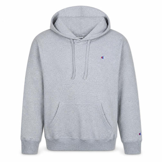 Champion Mens Grey XL Pullover Hoodie Authentic Fleece Sweatshirt