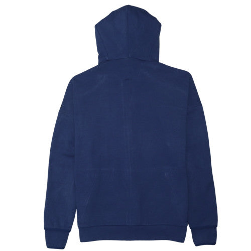 Adidas Men's Blue Full Zip Hoodie Size M Regular Fit