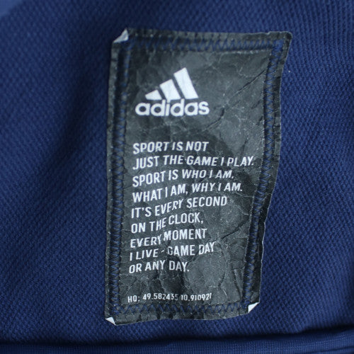 Adidas Men's Blue Full Zip Hoodie Size M Regular Fit