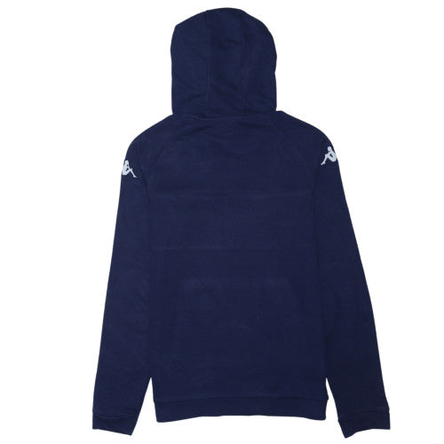 Kappa Boys Navy Blue & Grey Pullover Hoodie 14 Years Regular Fit