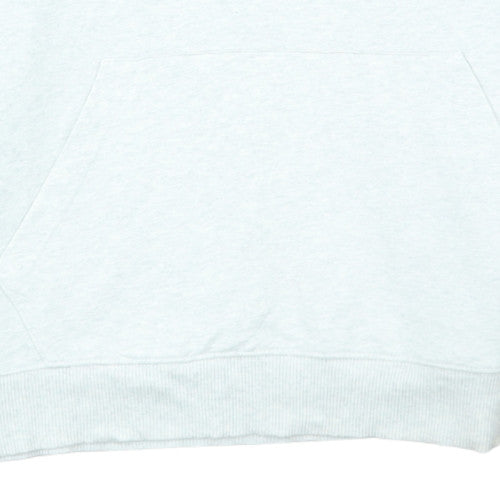 Quiksilver Men's Blue Colour Block Pullover Hoodie Size M