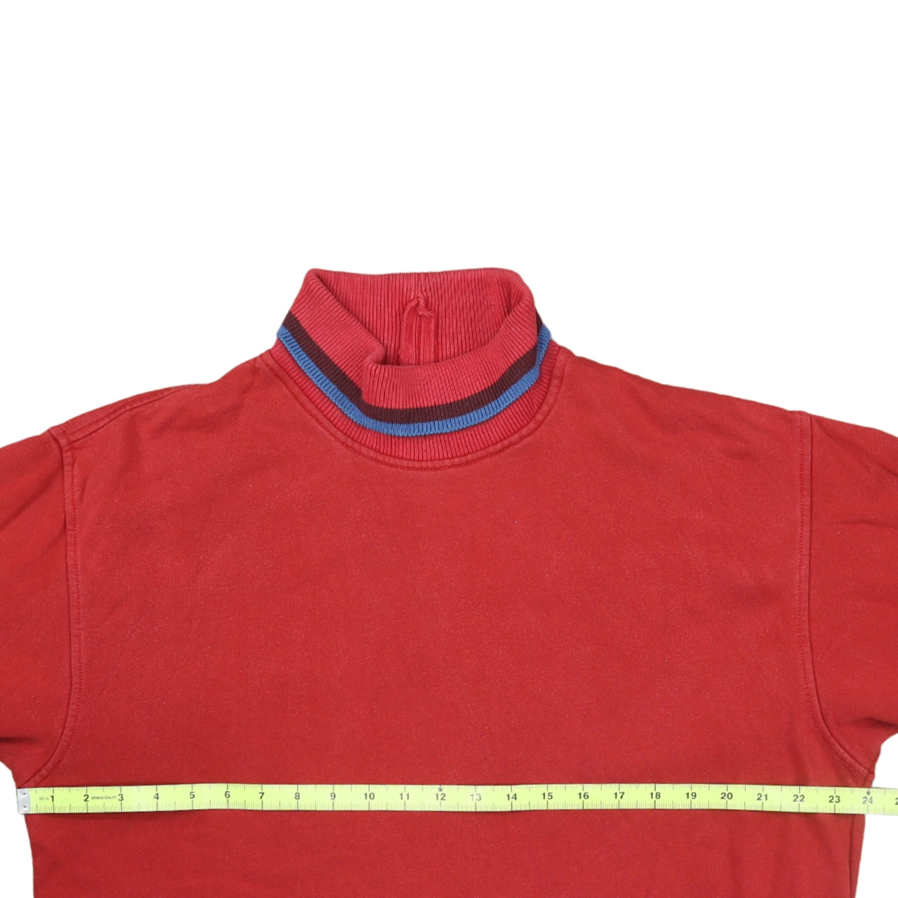 Hugo Boss Men's Red High Neck Pullover Sweatshirt Size S