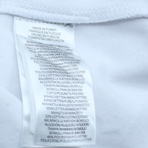 Polo Ralph Lauren Men's White Full Zip Hoodie Size L
