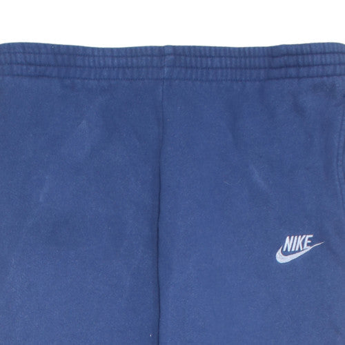 Nike Men's Blue Fleece Jogger Sweatpants M Regular Fit