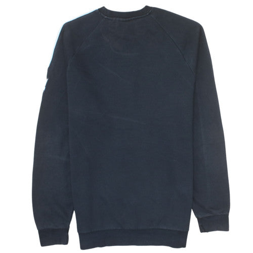Adidas Men's Black Crew Neck Pullover Sweatshirt Size M