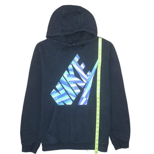 Nike Men's Black Pullover Hoodie M Graphic Sport Fleece
