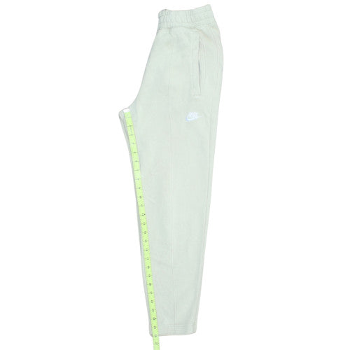Nike Men's Ivory Fleece Jogger Sweatpants Size M Elastic Waist Tapered