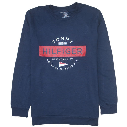 Tommy Hilfiger Men's Navy XL Pullover Crew Neck Jumper