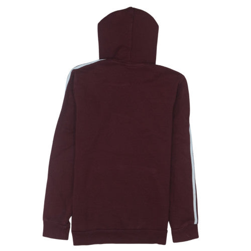 Adidas Men's Red Pullover Hoodie XS Sportswear Fleece
