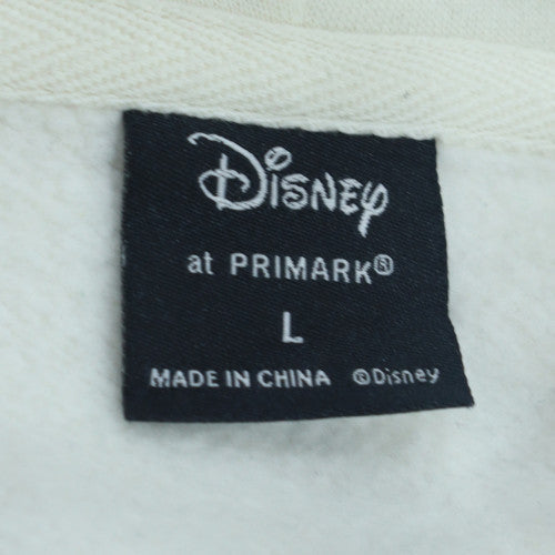 Disney at Primark Men’s White Jack Skellington Christmas Hoodie L