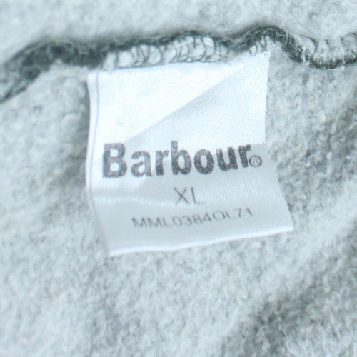 Barbour Men's Green Full Zip Hoodie XL Fleece Casual Sweatshirt