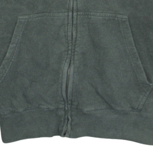 Barbour Men's Green Full Zip Hoodie XL Fleece Casual Sweatshirt