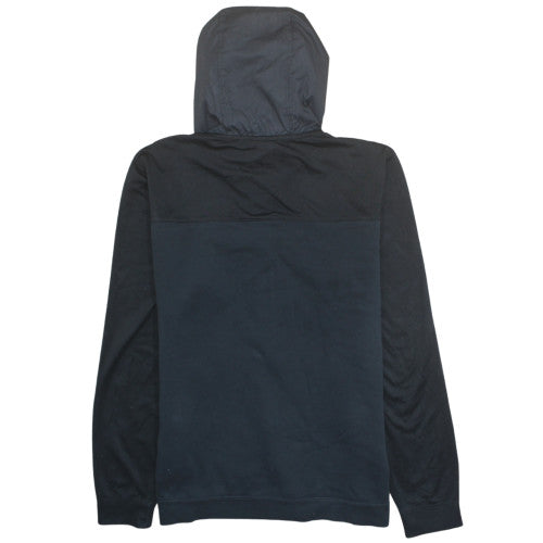 Nike Mens Black XL 1/2 Zip Hoodie Sweatshirt Pullover