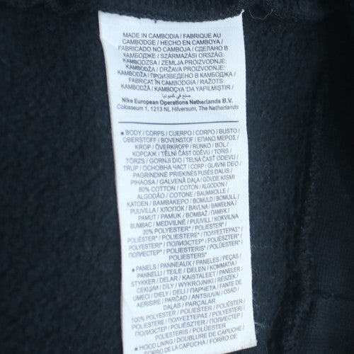 Nike Mens Black XL 1/2 Zip Hoodie Sweatshirt Pullover