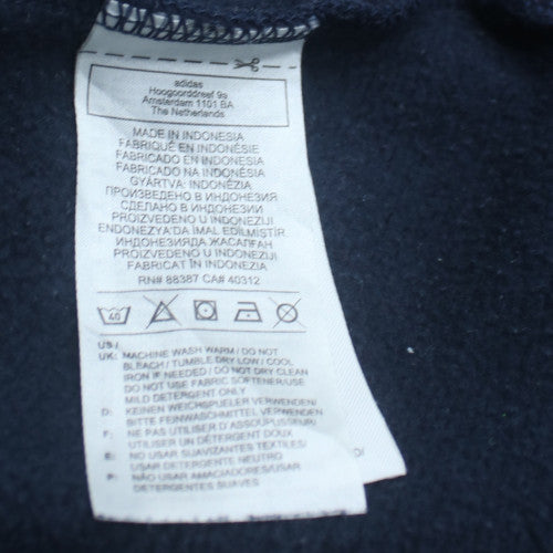 Adidas Men’s Blue Crew Neck Pullover Sweatshirt Size M