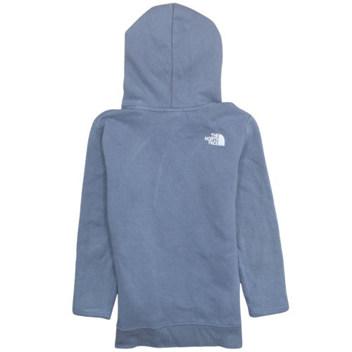 The North Face Boys Blue XL Pullover Fleece Hoodie Lightweight Casual