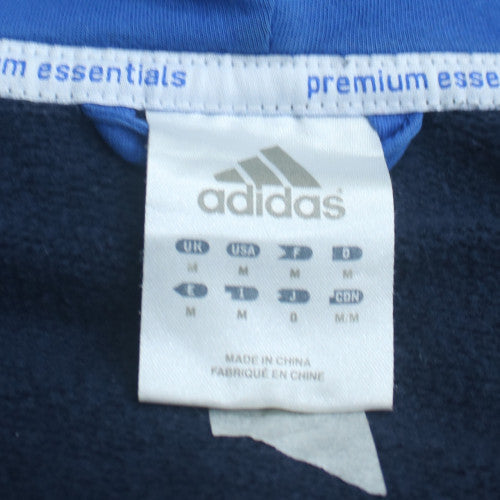 Adidas Men's Blue Full Zip Hoodie Size M Sportswear