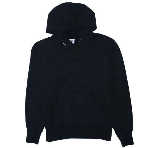 Nike Men's Black Pullover Hoodie M Regular Fit Fleece Sportswear
