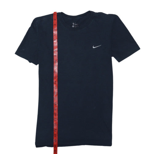 Nike Men's Black Regular Fit Short Sleeve Crew Neck Sports T-Shirt M