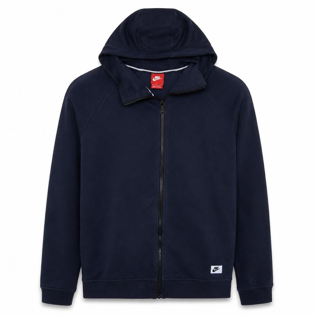 Nike Men's Blue Full Zip Hoodie L Lightweight Sportswear