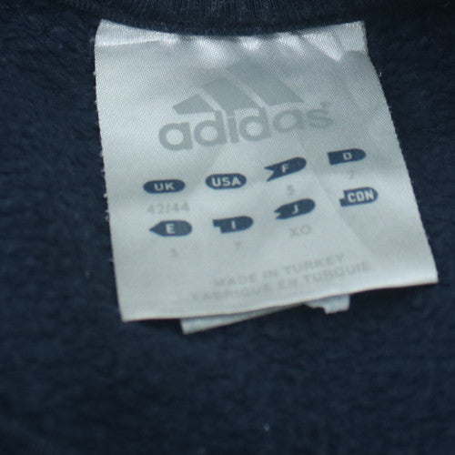 Adidas Men's Blue Crew Neck Pullover Sweatshirt L Sports Fleece