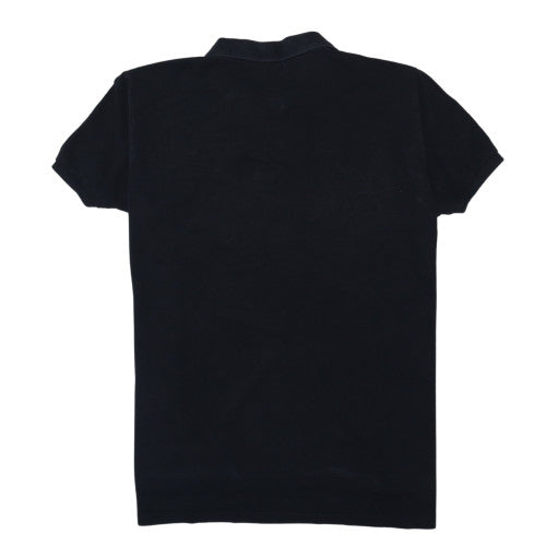 Ralph Lauren Men's Black Custom Fit Polo Shirt XL Slim Cotton