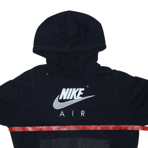 Nike Air Men's Black XS Pullover Hoodie Cotton Blend