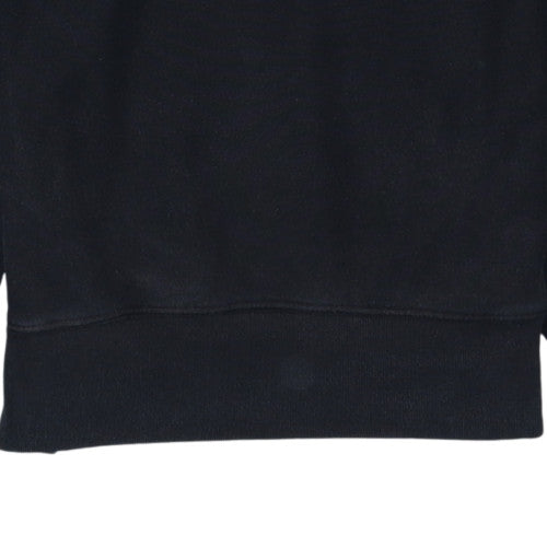 Champion Men’s Black Pullover Sweatshirt S Retro Embroidered Logo