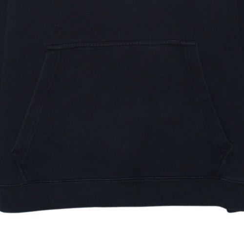Nike Men's Black Pullover Hoodie M Logo Fleece Sweatshirt